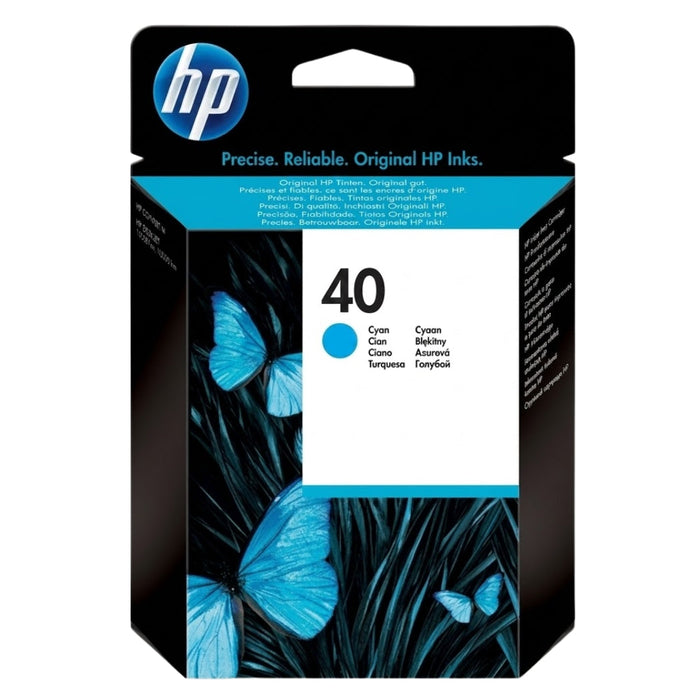 Original HP 40 Cyan (51640C) Ink Cartridge