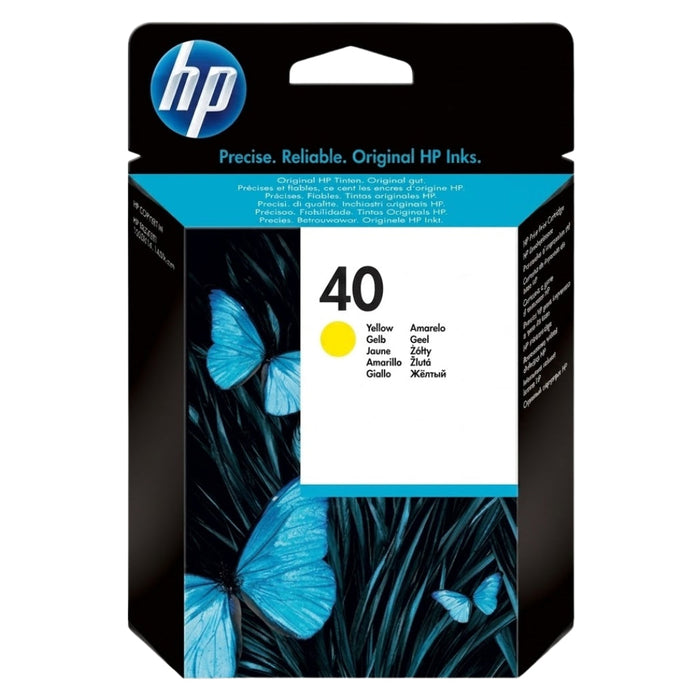 Original HP 40 Yellow (51640Y) Ink Cartridge