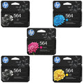 Original HP 564 2 Black, Cyan, Magenta, Yellow Ink (5-pack)