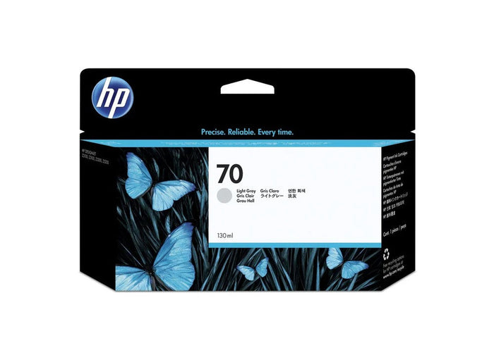 Original HP 70 130-ml (C9451A) Light Gray Ink Cartridge