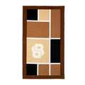 Oscar Printed Beach Towel by Hugo Boss Home at Fig Linens and Home - Camel Pool Towel 1