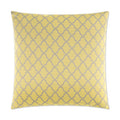 Pacato Pillow in Yellow - front view, traditional yellow design by D.V. KAP Home
