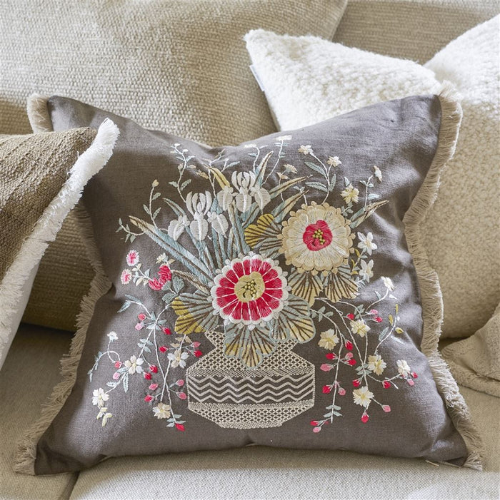 Palette Provencale Bark Decorative Pillow - Designers Guild at Fig Linens and Home 107