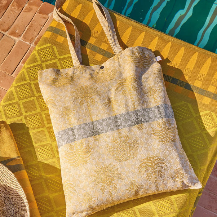 Palmeraie Beach Bag by Le Jacquard Français | Totes at Fig Linens and Home Lifestyle 1