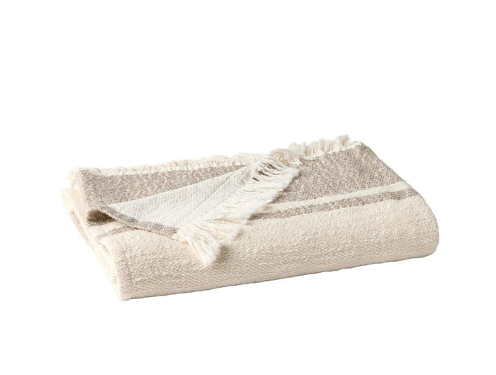 Coyuchi Pampas Organic Throw Blankets | Fig Linens and Home