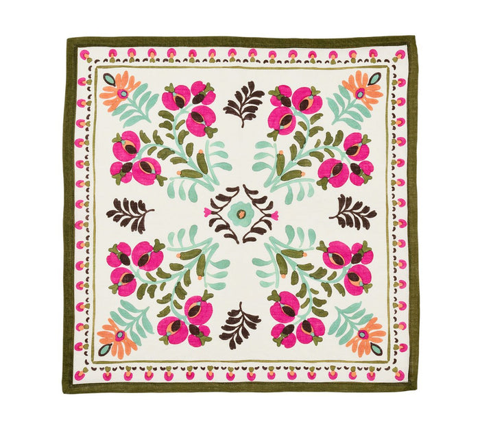 Pareo Napkin in Multi by Kim Seybert at Fig Linens and Home - 5