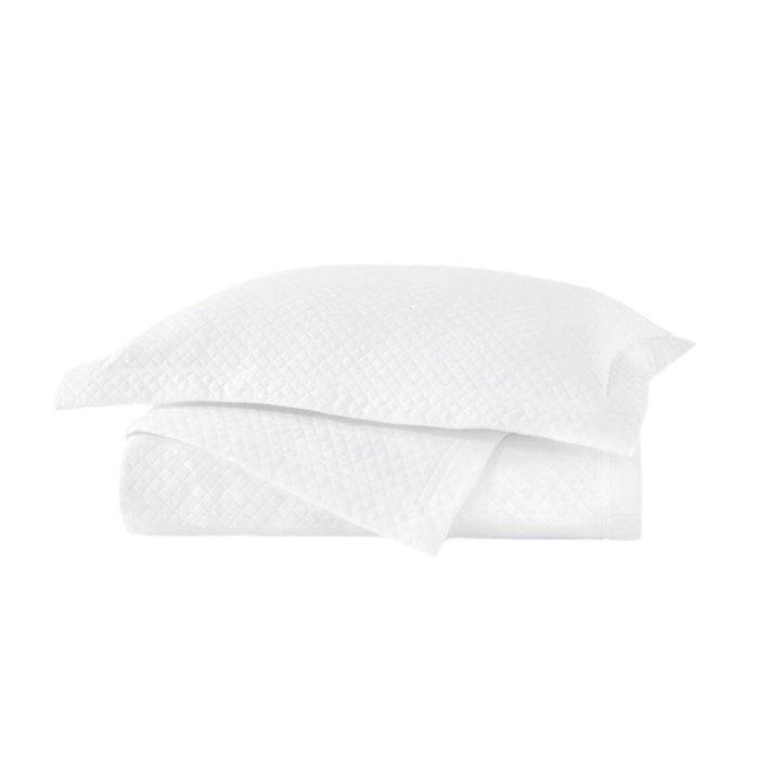 Peacock Alley Oxford White Matelasse Coverlet at Fig Linens and Home