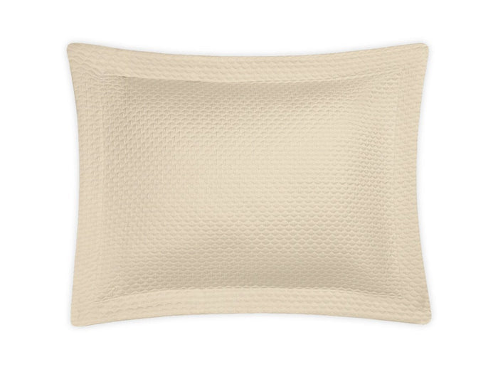 Pillow Sham - Perla Sham by Matouk in Almond at Fig Linens and Home