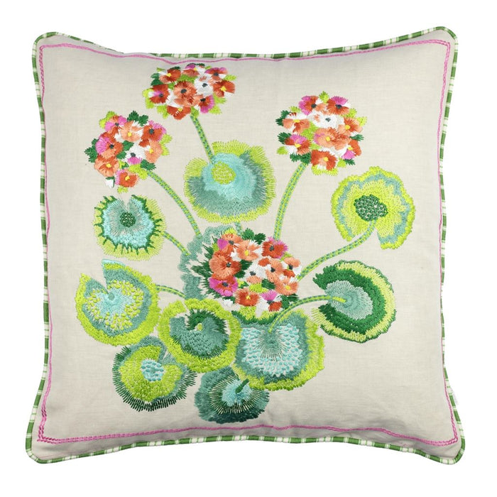 Primevere Fuchsia Decorative Pillow - Designers Guild at Fig Linens and Home 68