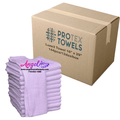 ProTex Luxe3 Towel 16" x 29" - Soft Lilac (Box of 144) - Angelina Nail Supply NYC