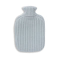 Ribbed Hot Water Bottle in Spa Blue | Alicia Adams Alpaca at Fig Linens and Home