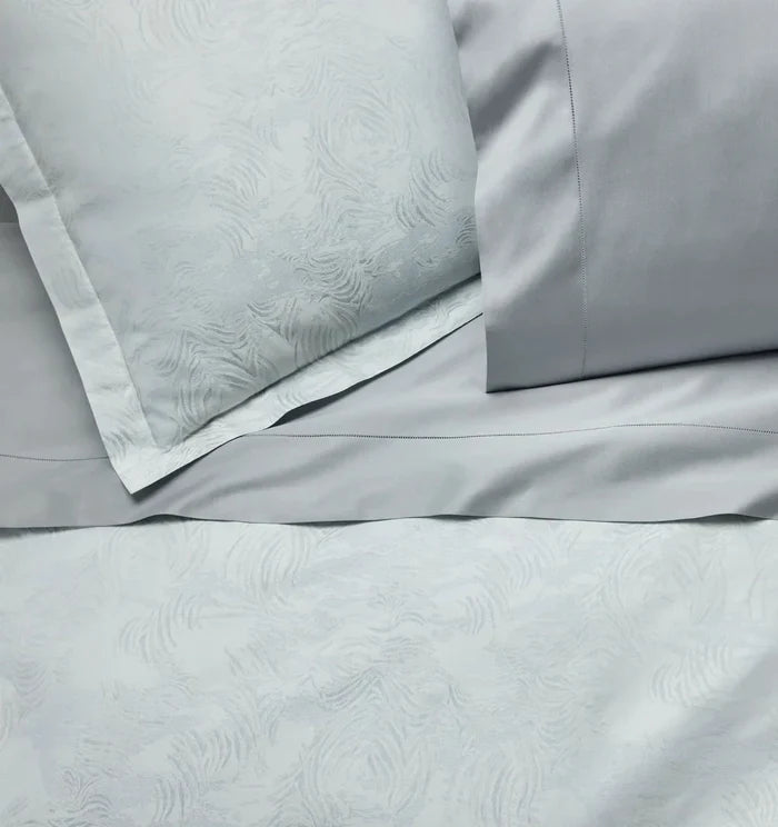 Riflesso Sham by Sferra Linens in Lunar at Fig Linens and Home - 3