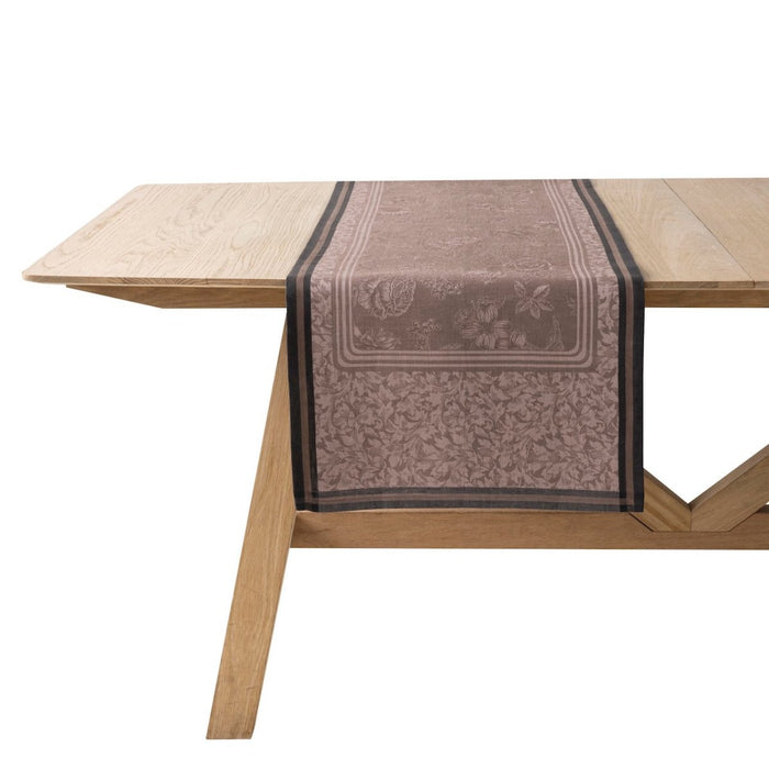 Romance Pink Table Runner by Le Jacquard Francais | Table Linens at Fig Linens and Home
