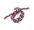Rope Knot Napkin Ring in Red, White, Blue by Kim Seybert at Fig Linens and Home - View 1