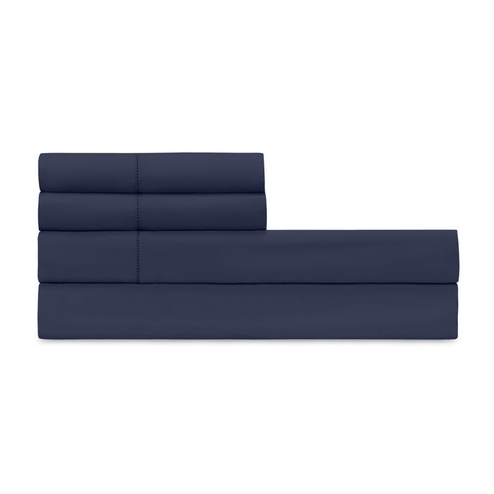 Home Treasures Royal Sateen Sheet Set Navy at Fig Linens and Home