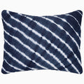 Pillow Sham - Sagar Indigo Pillow Covers | John Robshaw Textiles Tie-Dye at Fig Linens and Home