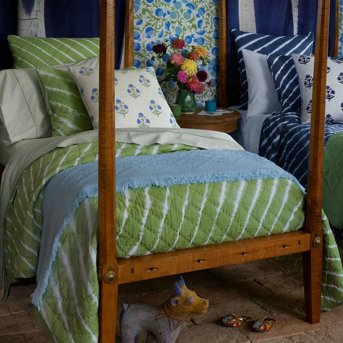 Sagar Sage Sham by John Robshaw King Sham Sage at FIG LINENS AND HOME 3