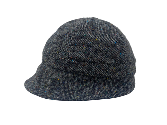 Irish Tweed - Grey Salt & Pepper with Colourful Flecks / Small 56-57cm