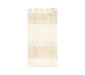 Spectra Napkin in White & Gold, Set of 4 by Kim Seybert WHITE/GOLD 21" L x 21" W x .1" H at FIG LINENS AND HOME 1