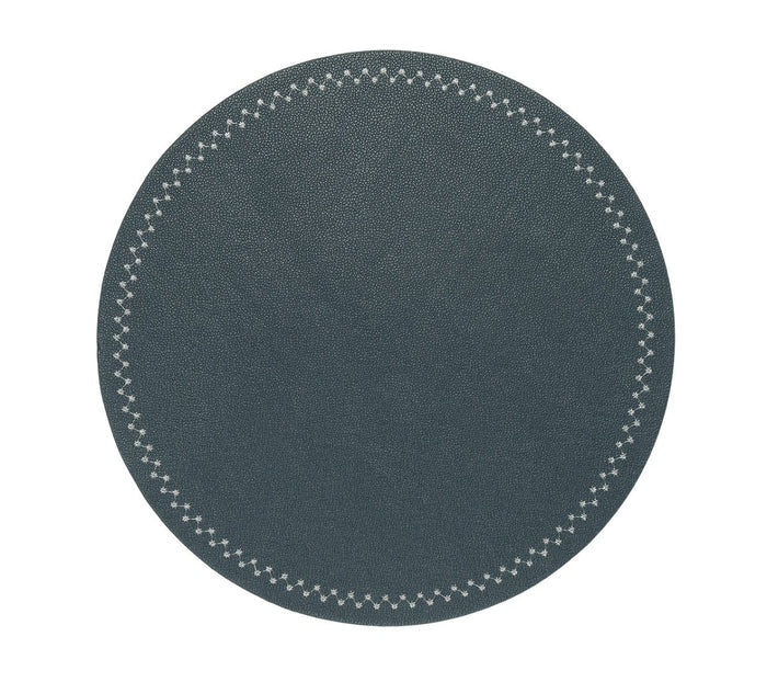 Starry Night Placemat in Cadet, Set of 4 Kim Seybert at Fig Linens and Home - 8