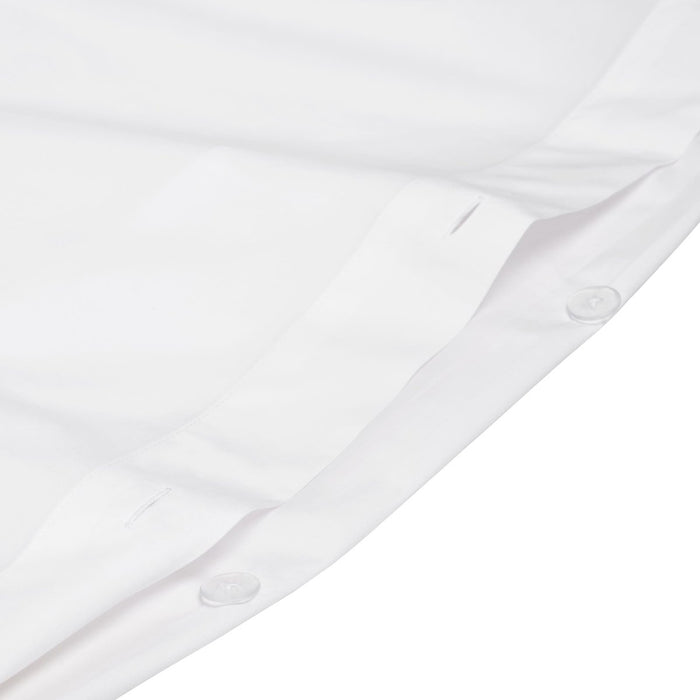 Orchids Lux Stella Organic Duvet Cover - Twin - Natural at Fig Linens and Home 4