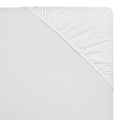 Stella Organic Cotton Percale Fitted Sheet by Orchids Lux Home at Fig Linens and Home