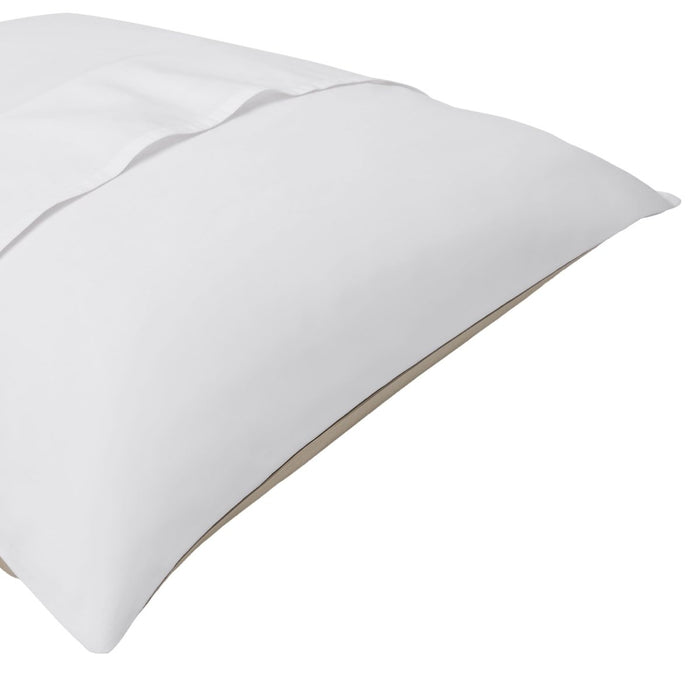 Stella Organic Cotton Percale Sham by Orchids Lux Home - Shore at Fig Linens and Home 3