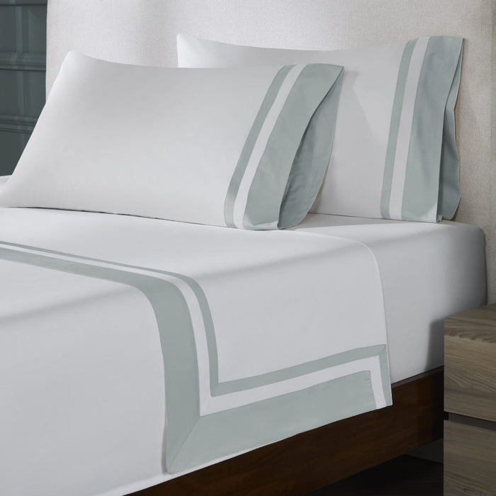 White/Shore / Twin Flat Sheet