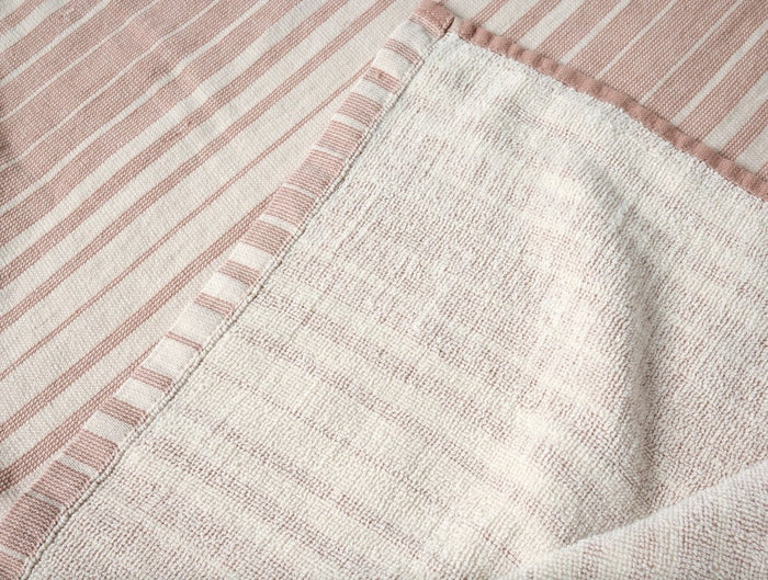 Sycamore Organic Cotton Linen Towels by Coyuchi - Flax and Praline at Fig Linens and Home - View 2