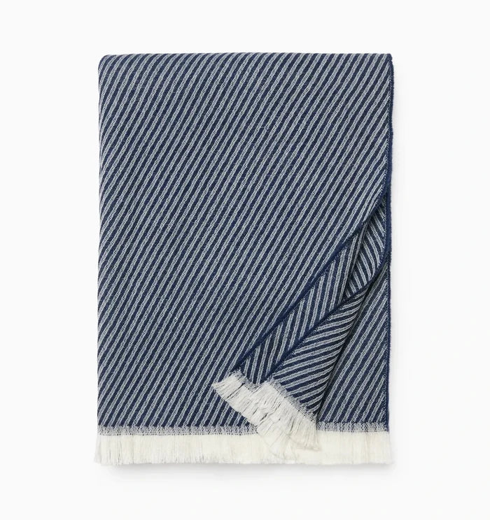 Navy / 51" x 71" Throw