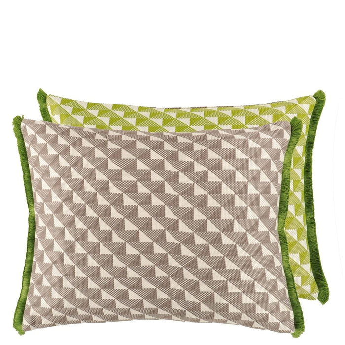 Tarakan Birch Outdoor Pillow - Designers Guild at Fig Linens and Home 1