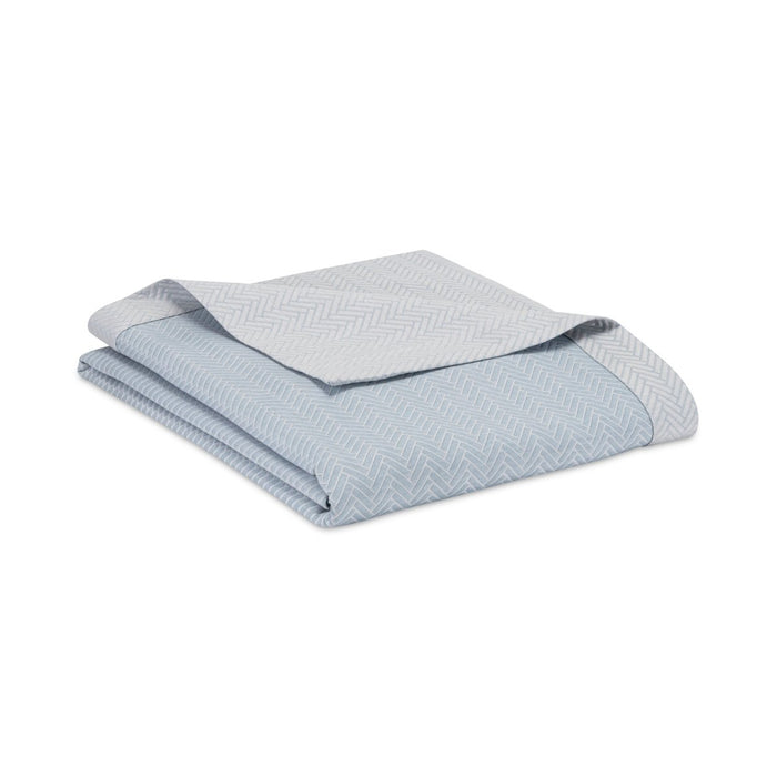 Home Treasures Thatcher Cotton Coverlets in Marine/Ash | Bedding at Fig Linens and Home