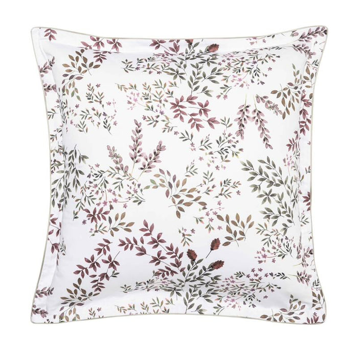 Euro Sham - Alexandre Turpault Tourbillon Cosmos Flower Organic Cotton Bedding at Fig Linens & Home