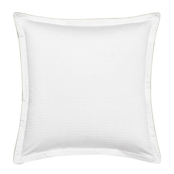 Euro Back - Alexandre Turpault Tourbillon Cosmos Flower Organic Cotton Bedding at Fig Linens & Home