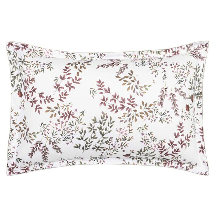 Pillow Sham - Alexandre Turpault Tourbillon Cosmos Flower Organic Bedding at Fig Linens & Home