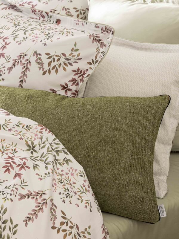 Alexandre Turpault Tourbillon Cosmos Flower Organic Bedding at Fig Linens & Home - Lifestyle 3