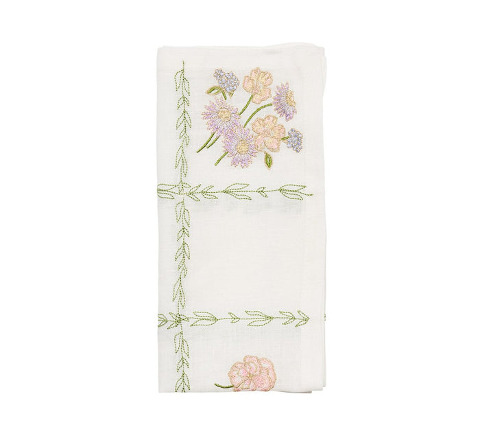 Trellis Napkins Set of 4 by Kim Seybert at Fig Linens and Home - 1