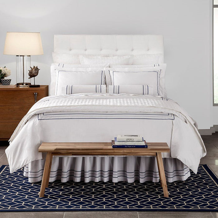 Triad Bedding by Home Treasures at Fig Linens and Home - View 1 of Cotton Percale Fine Linens