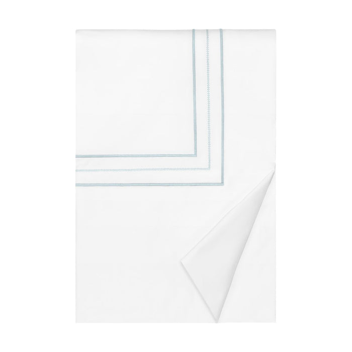 White / Sion Blue / King/Cal King Duvet Cover