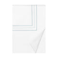 White / Sion Blue / King/Cal King Duvet Cover
