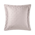 Triomphe Loutre Quilted Sham by Yves Delorme Euro Quilted Sham Loutre at FIG LINENS AND HOME 1
