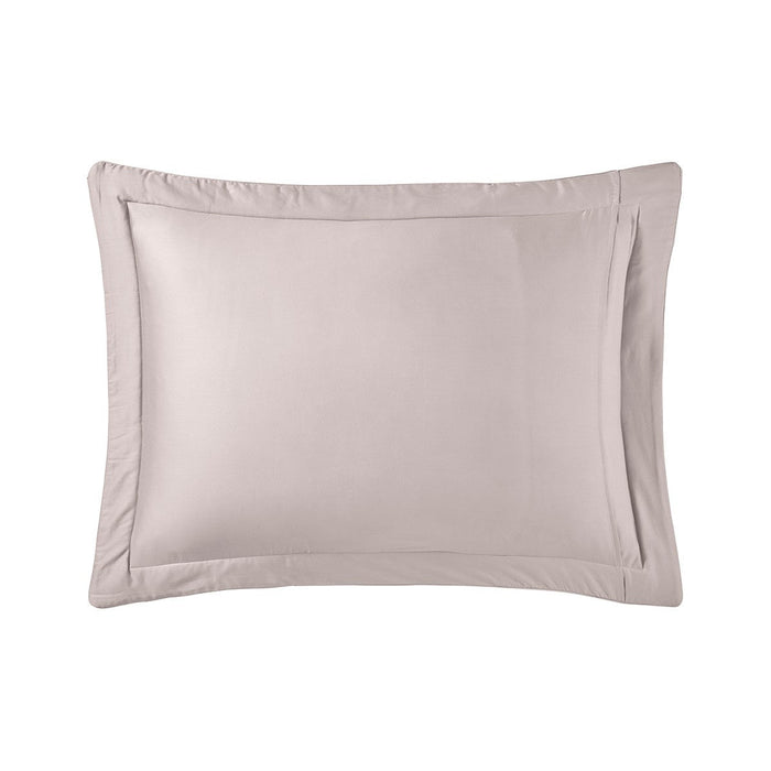 Triomphe Loutre Quilted Sham by Yves Delorme Boudoir Quilted Sham Loutre at FIG LINENS AND HOME 4