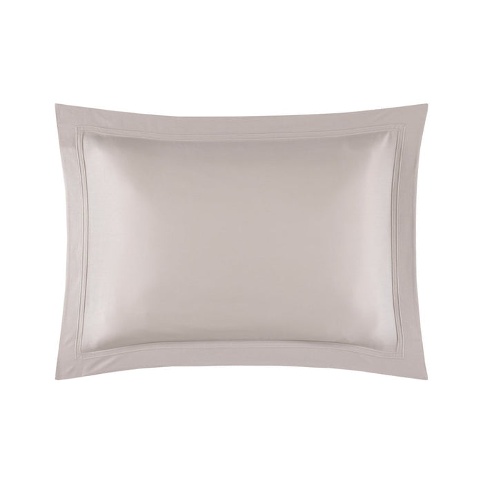Triomphe Loutre Sham by Yves Delorme King Sham Loutre at FIG LINENS AND HOME 2