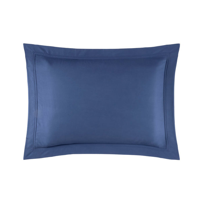 Triomphe Outremer Sham by Yves Delorme King Sham Outremer at FIG LINENS AND HOME 3