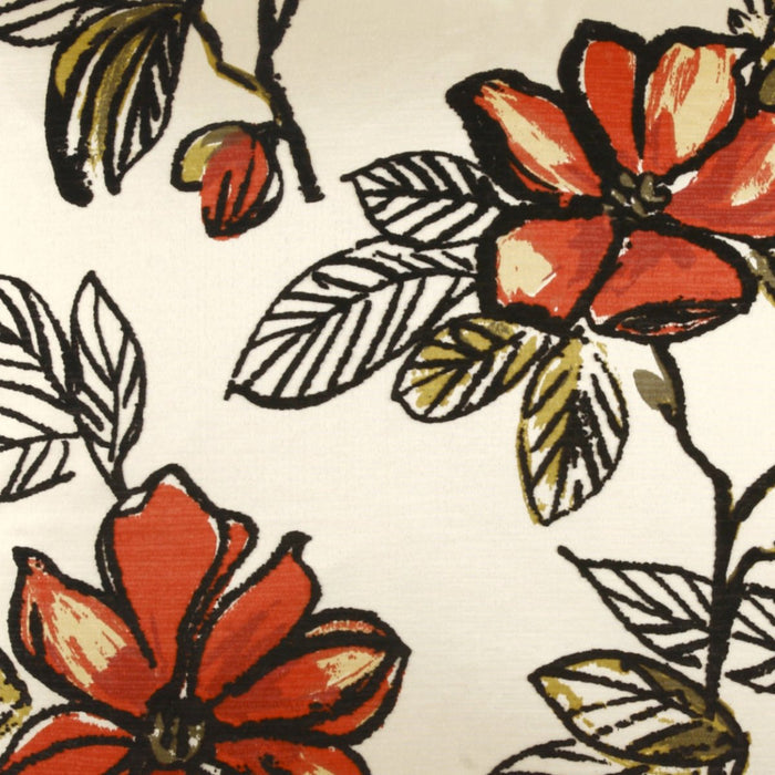 Trixie Pillow in Ebony - fabric swatch detail by D.V. KAP Home