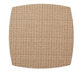 Twill Brown/White Placemat | Kim Seybert at Fig Linens and Home