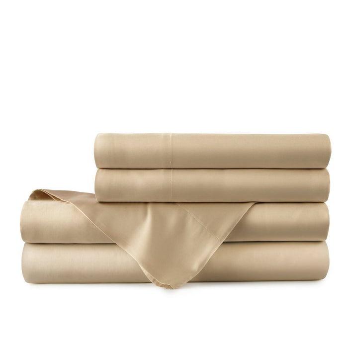 Urban Bamboo Sheet Set in Champagne - Lili Alessandra Bedding at Fig Linens and Home