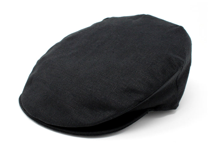 Irish Linen - Black / Small 56-57cm