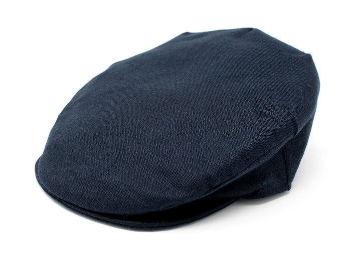 Hanna Hats Vintage Cap Linen Navy