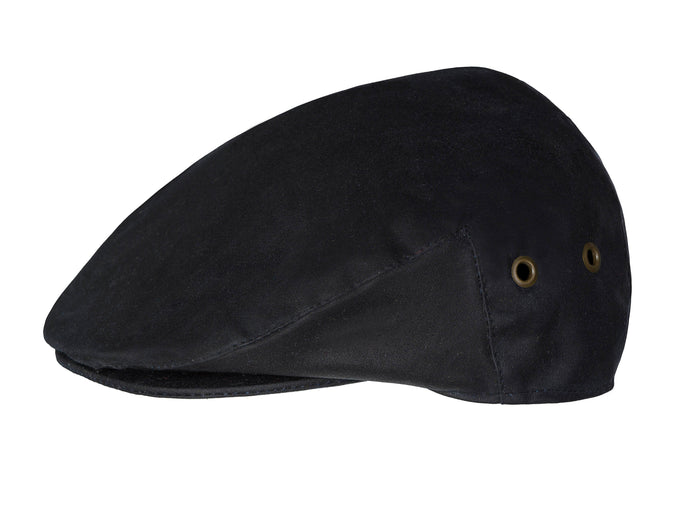 Hanna Hats Vintage Cap Irish Wax Cotton Deep Navy